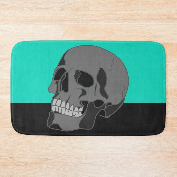 Item preview, Grey Skull (Turquoise) designed and sold by PaolinoDesigns.