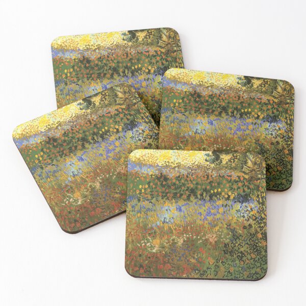 Item preview, Vincent van Gogh | Flowering Garden designed and sold by badguyduh.