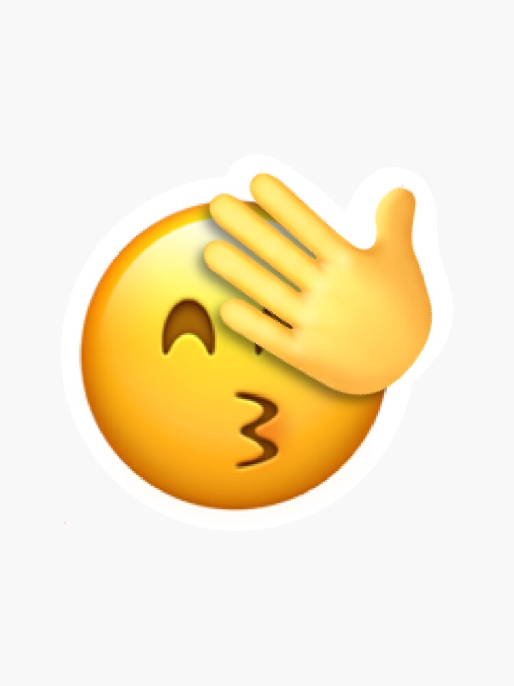 Hand Over Head Emoji