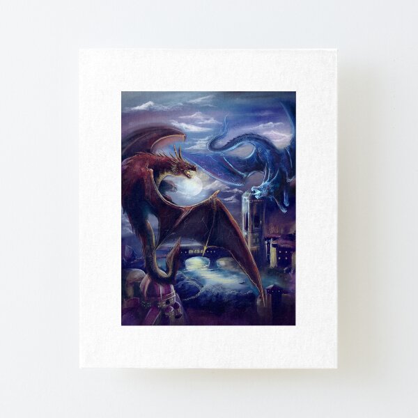 Double Cross cover art Canvas Mounted Print