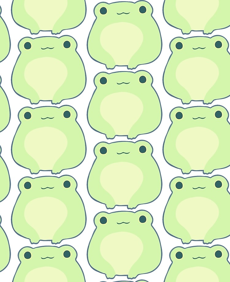 Squishy frog sticker iPad Case & Skin for Sale by nichoe-val