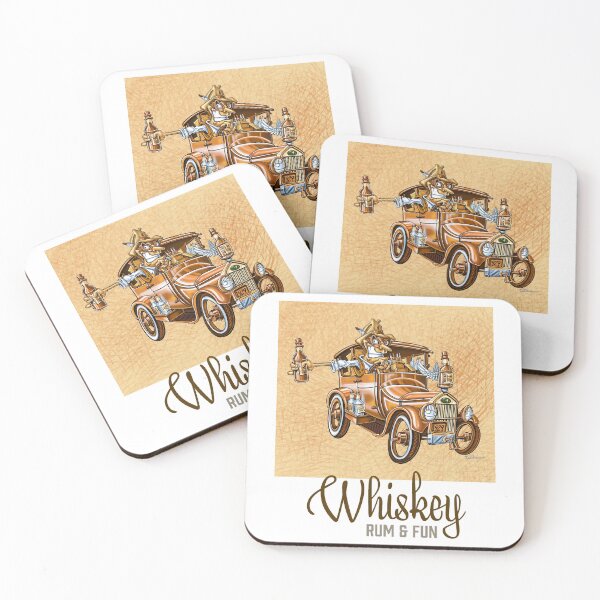 Item preview, Whiskey, Rum & Fun designed and sold by Smart Aleck Art.