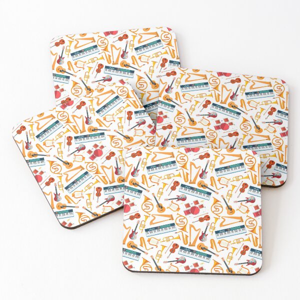 Item preview, Musical Instruments (White Background) designed and sold by Rosinda.