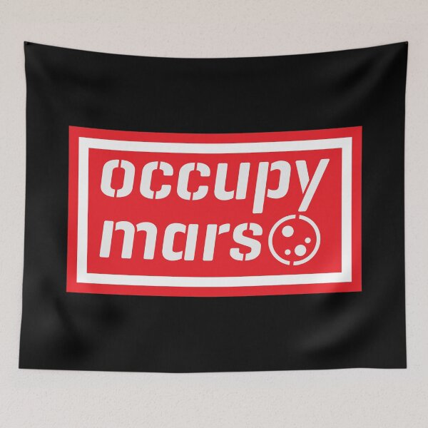 Item preview, Occupy Mars designed and sold by Art by s2ray.