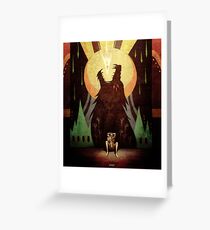 Slow Arrow Greeting Card