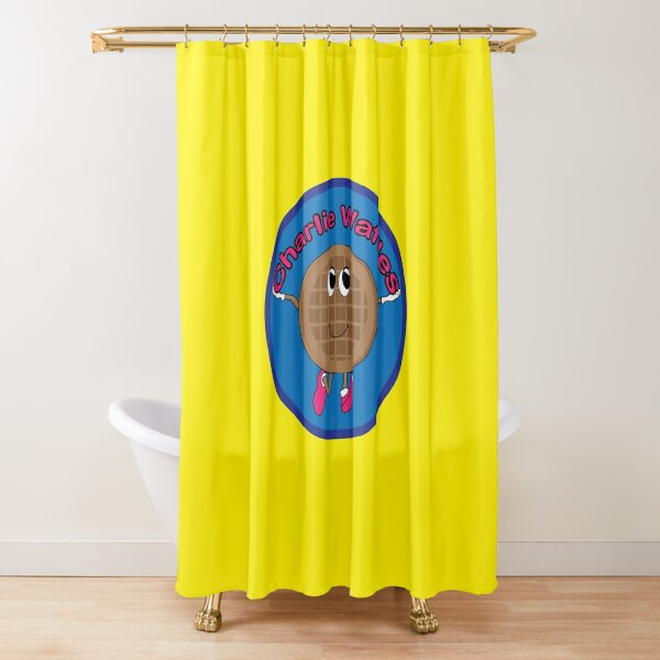 Disover Charlie Waffles! Shower Curtain