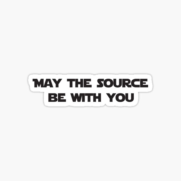 Item preview, May the Source Be With You designed and sold by Recruiting Toolbox.