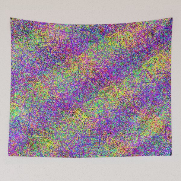 Item preview, Retro colorful scribbles designed and sold by DaughterofYah.