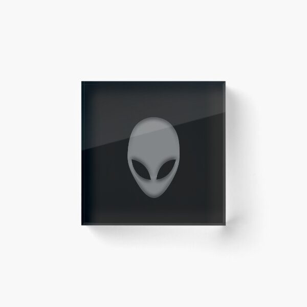 Item preview, Alien gray head ufo black designed and sold by oxoxoxo.