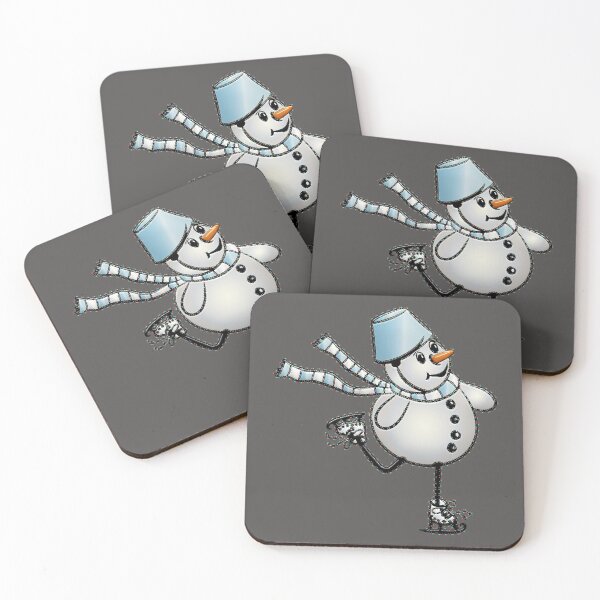 Item preview, Snowman The Ice Skater designed and sold by thersant.
