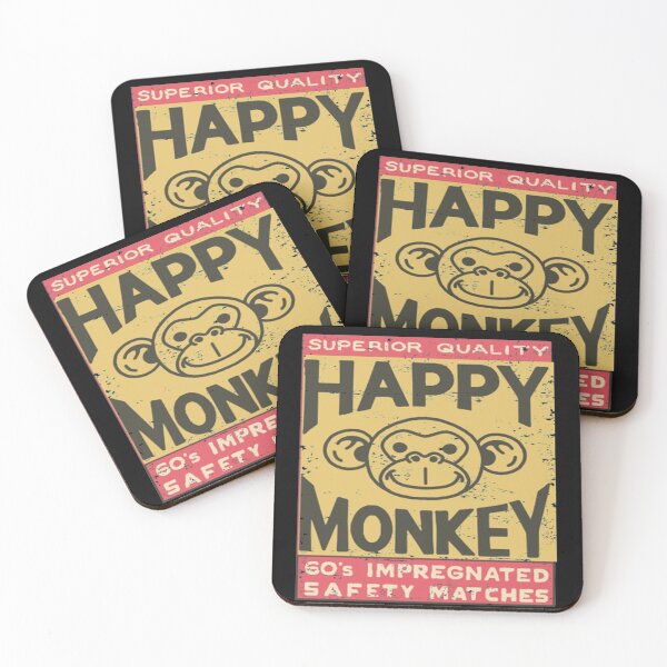 Item preview, Vintage T-Shirt Happy Monkey Safety Matches Vintage designed and sold by BridalByLys.