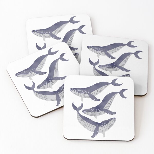 Item preview, Whales Print designed and sold by OhHokeyPokey.