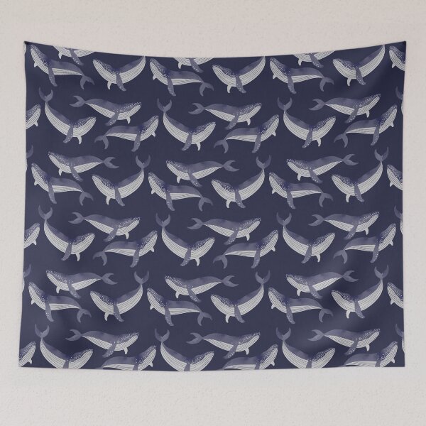Item preview, Whales Print designed and sold by OhHokeyPokey.