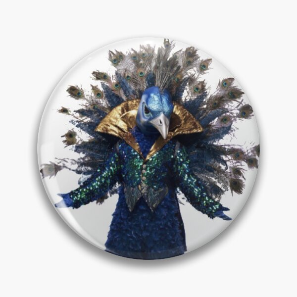 Item preview, Masked Singer US Season 1 Costume - Peacock designed and sold by RTVFanVault.
