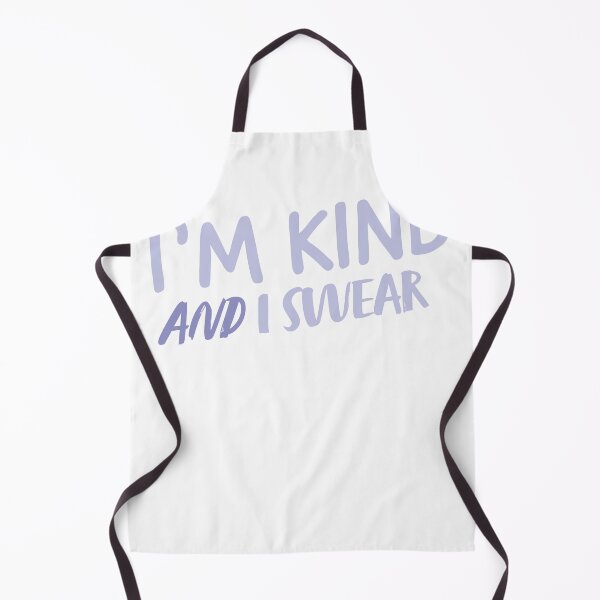 Item preview, I'm Kind and I Swear - Funny present for offensive women designed and sold by RoguePixel.