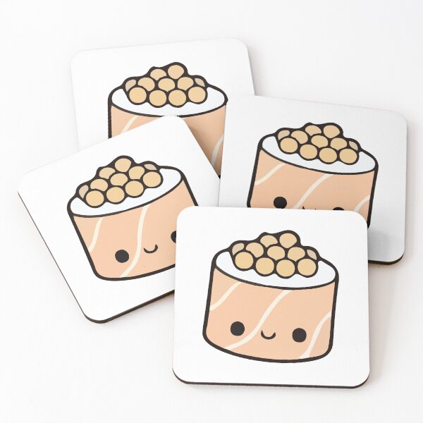 Aperçu de l'œuvre Sushi kawaii au caviar créée et vendue par Clarissa-Castle.