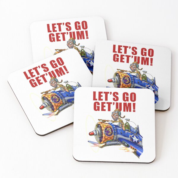 Item preview, Let's Go Get'M designed and sold by Smart Aleck Art.