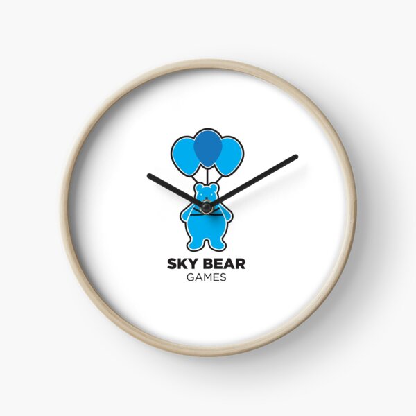 Sky Bear Games Logo Clock