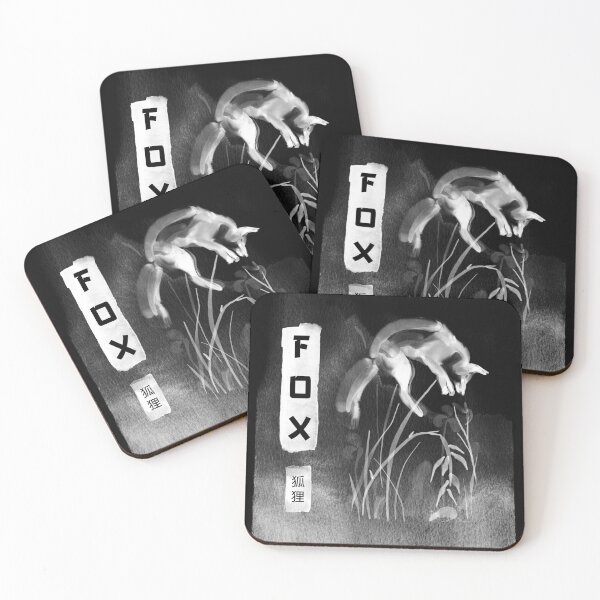 Item preview, Jumping Fox in the grass Design designed and sold by SimplePickUps.