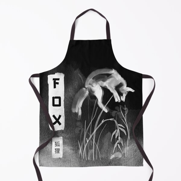 Item preview, Jumping Fox in the grass Design designed and sold by SimplePickUps.