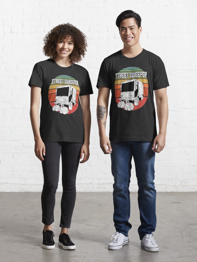 Vintage Street Sweeper Occupation Retro Graphic T-Shirt Vintage Street Sweeper Occupation Retro Graphic T-Shirt