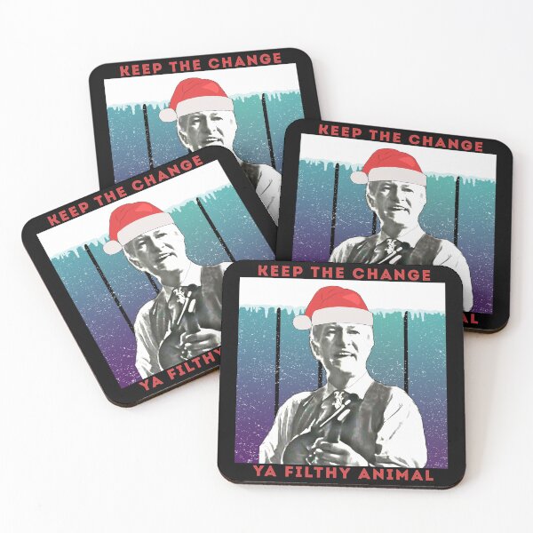 Item preview, Merry Christmas - Keep the Change Ya Filthy Animal designed and sold by Coder-T.