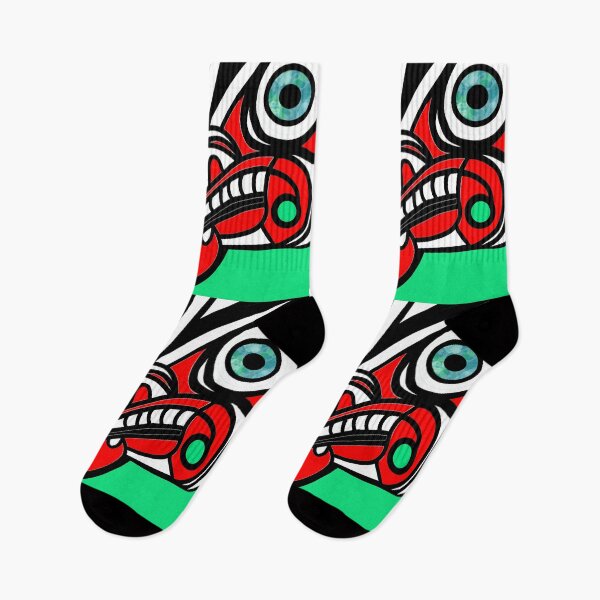 Item preview, Maori Tiki on green designed and sold by EurekaRoad.