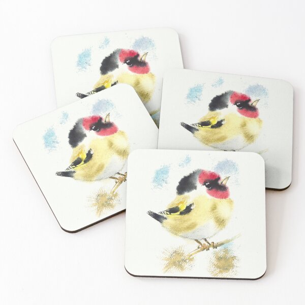 Item preview, Watercolor Goldfinch designed and sold by adortopia.