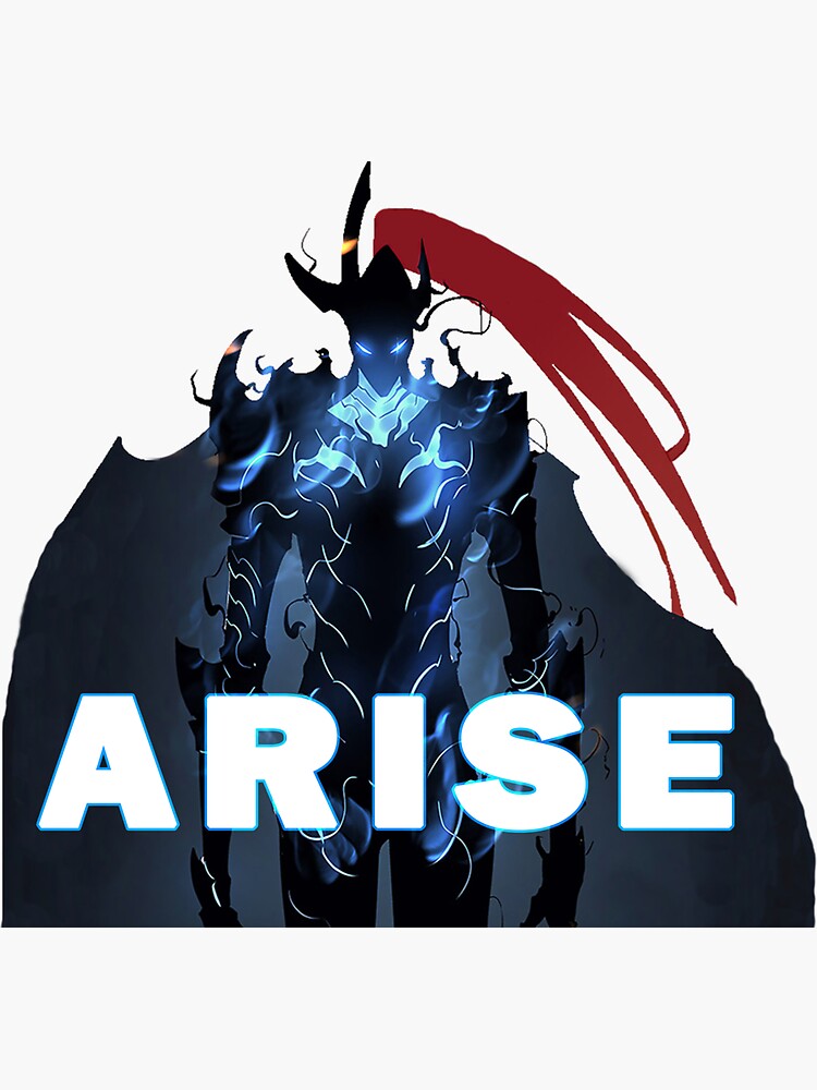 "Igris[ Arise ] From Solo Leveling" Sticker by Reubin | Redbubble