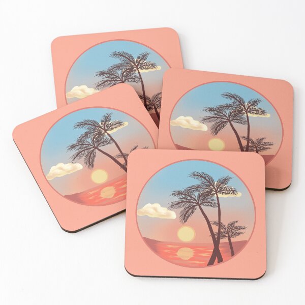 Item preview, Palm Tree Circle designed and sold by rachelleybell.