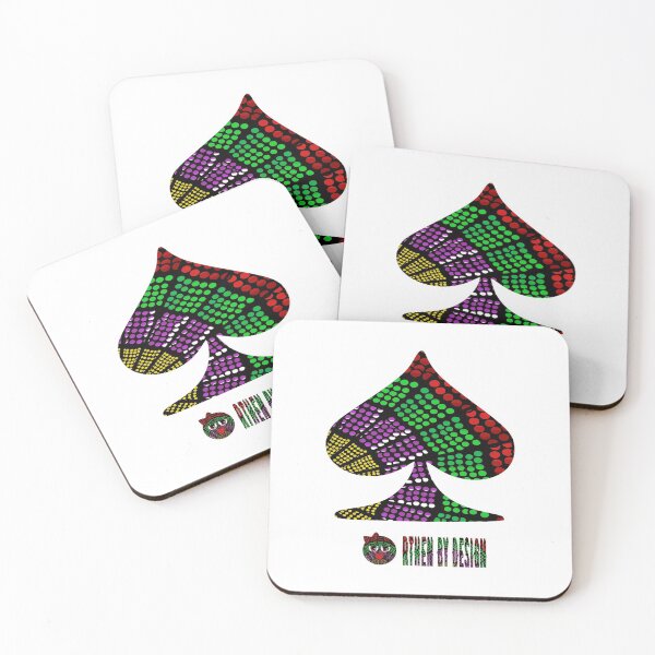 Item preview, Symbol of the Ace Playful Card, Heart Diamond of Spade with My Color Logo Design  designed and sold by RosieT04.