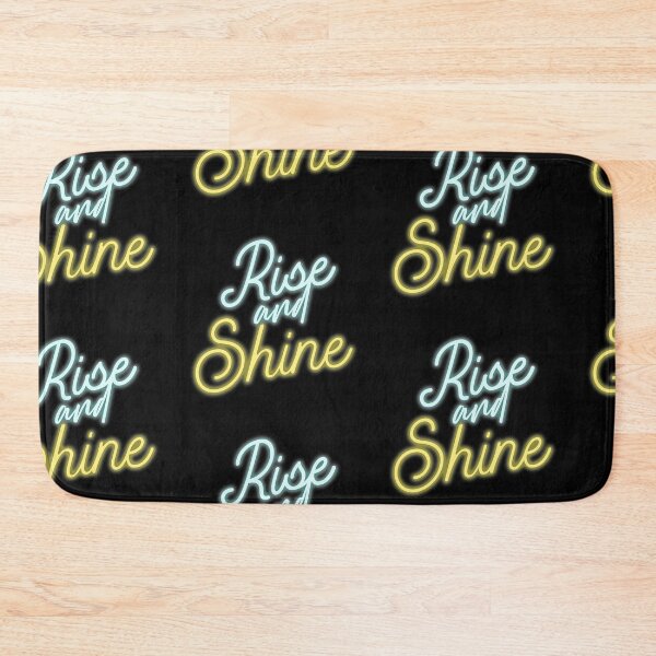 Item preview, Rise and Shine Motivational slogan designed and sold by Imaginative Expressions⭐️ ⭐️ ⭐️ ⭐️ ⭐️.