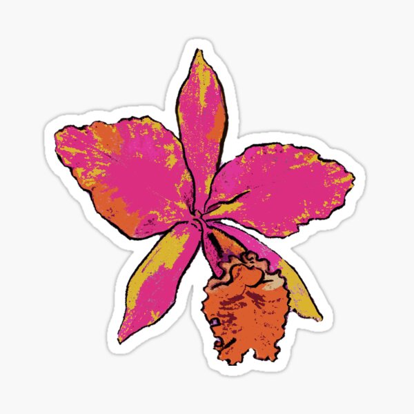 Item preview, Phaleonopsis Orchid Art Deco Design designed and sold by OrchidGiftShop.