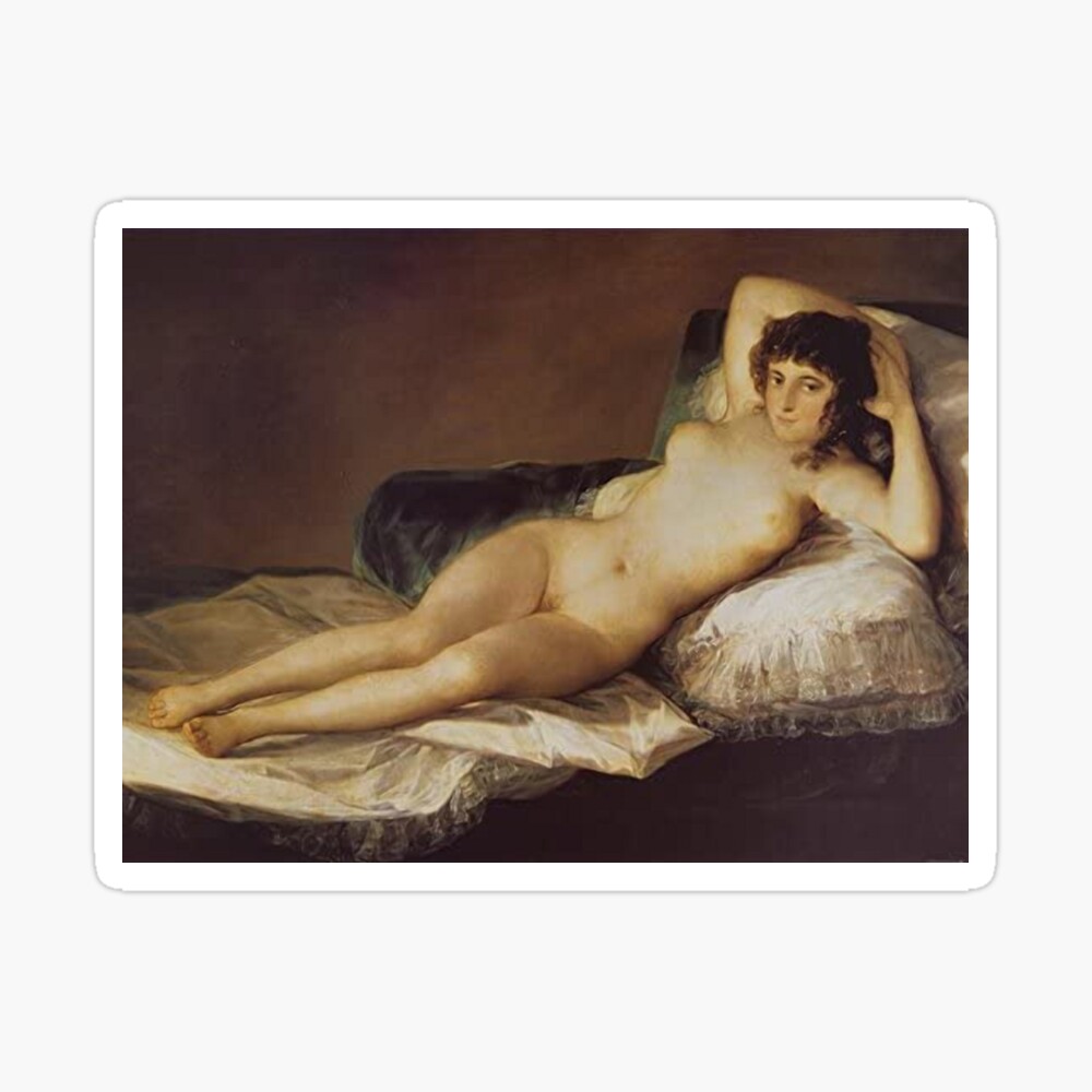 the nude maja goya