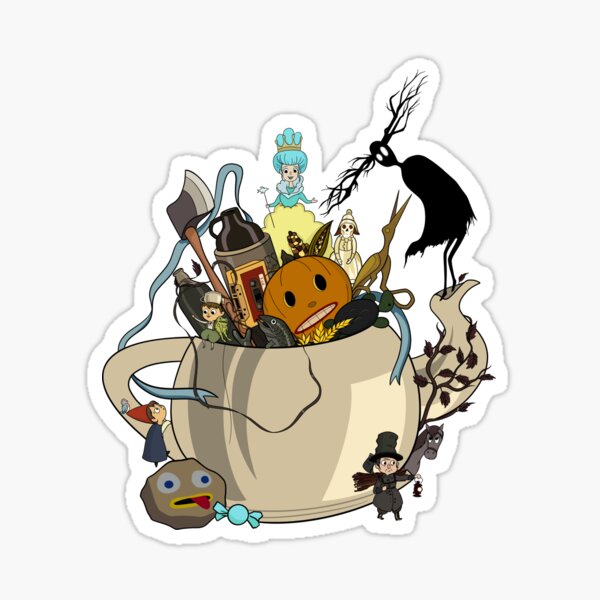 Over the Garden Wall- Greg's Kettle of Adventure Sticker
