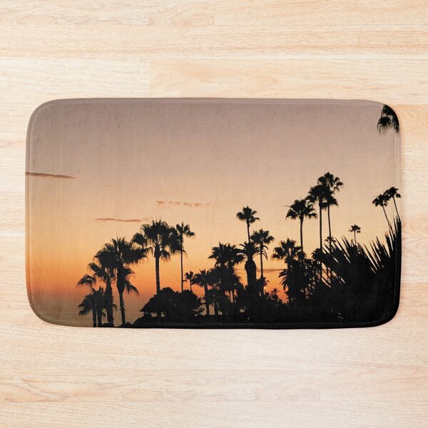 Item preview, Palm Trees and a Beautiful Beach Sunset in Laguna Beach California designed and sold by henrymencia.