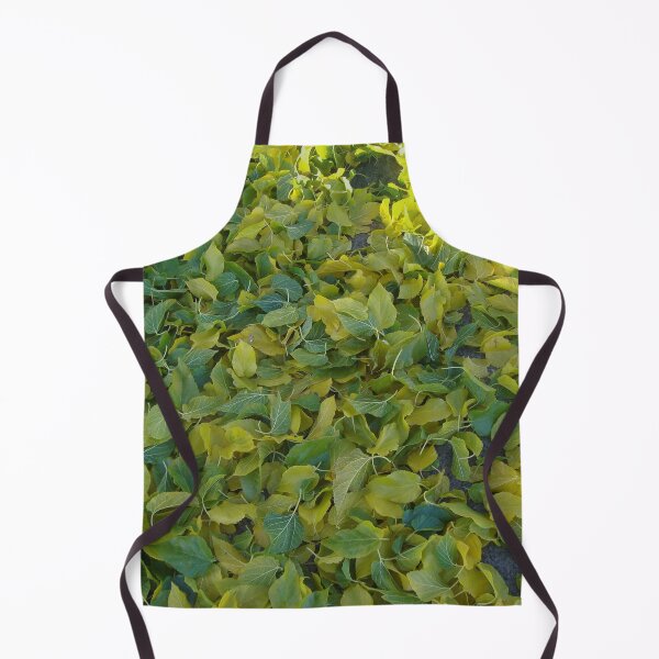 Item preview, Fresh Fallen Early Autumn Leaves Yellow and Green designed and sold by EleMcKay.
