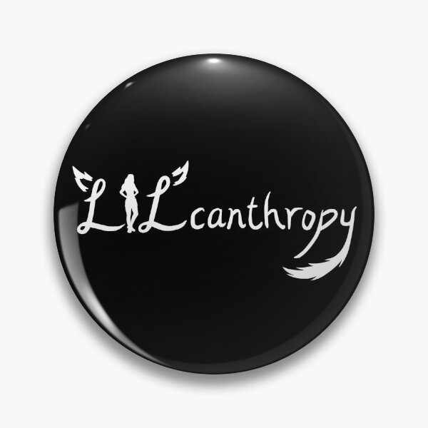 Item preview, LILcanthropy Logo (White) designed and sold by lineco.