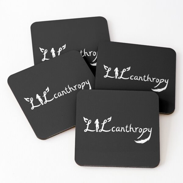 Item preview, LILcanthropy Logo (White) designed and sold by lineco.