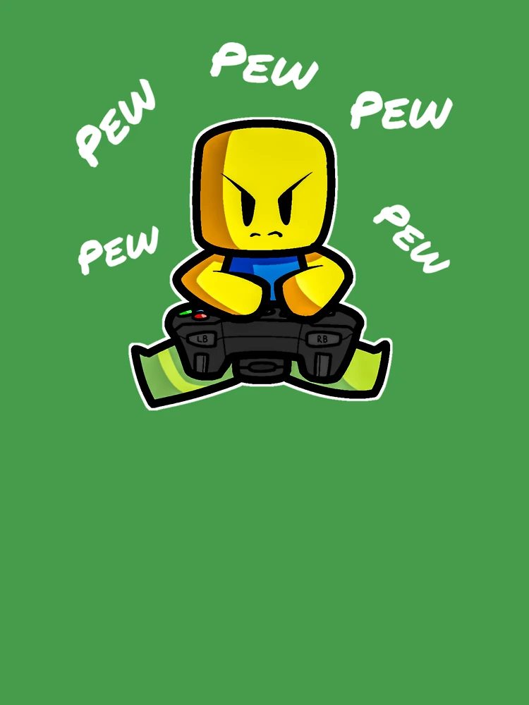 Cute Gaming Noob - Gamer Noob Pew Pew Play Game Birthday Sticker for Sale  by Kieprongbuon-21