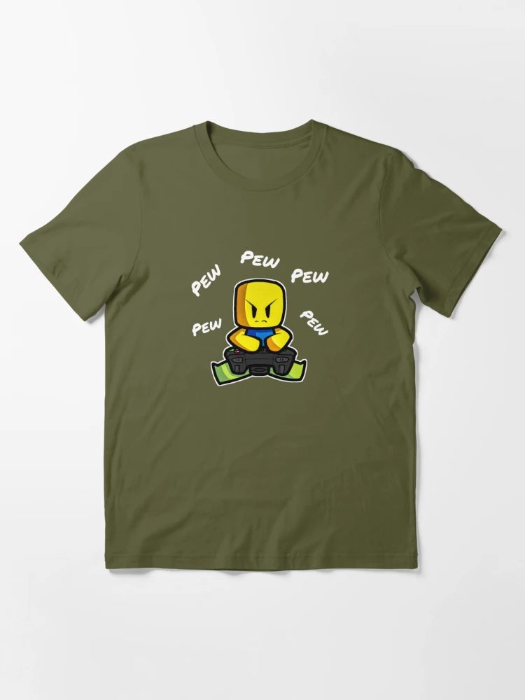 Hey, noob t camisa 100% algodão noob gamer jogo de vídeo piggy