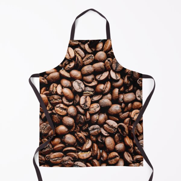 Item preview, Black coffee bean pattern design designed and sold by anzus13carlett.