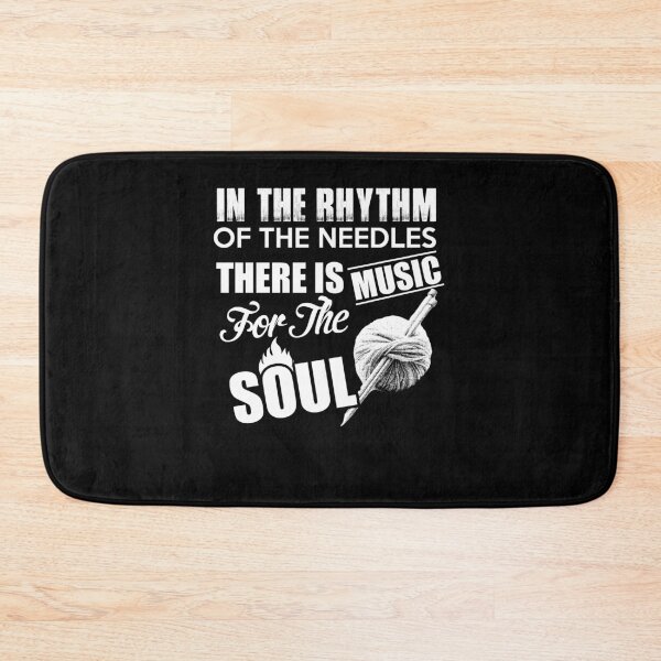 Item preview, In the rhythm of the needles - Awesome knitter Gift designed and sold by Teenation9.