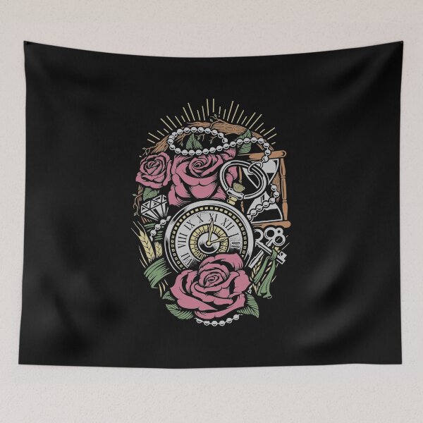 Item preview, Pocket watch with flowers - Awesome colorful design lover Gift designed and sold by Teenation9.