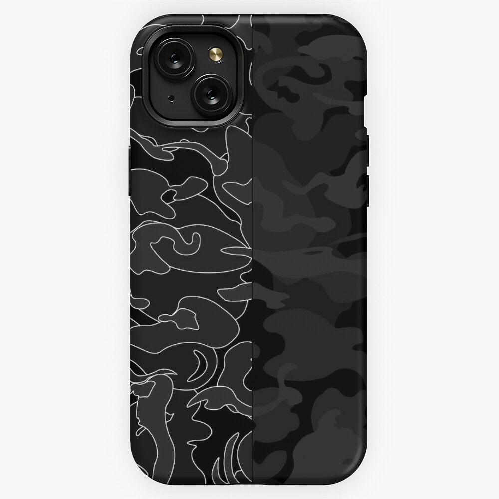 Camo Style - Black Camouflage Mixed Pattern iPhone Case for Sale by rclwow