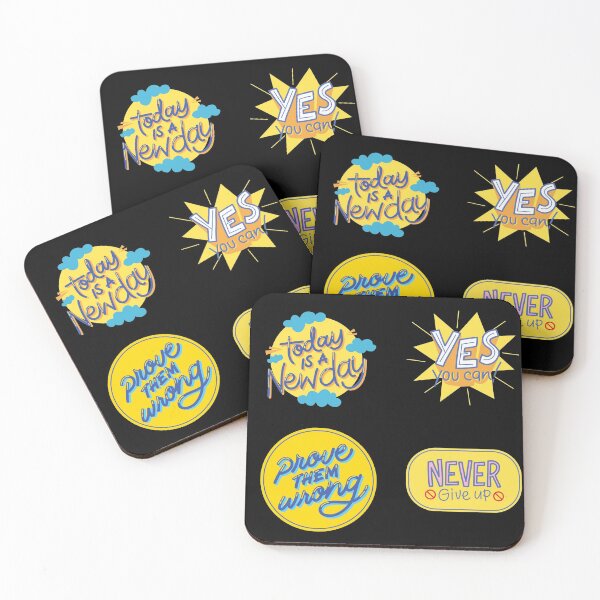 Item preview, yellow motivational sticker pack designed and sold by Imaginative Expressions⭐️ ⭐️ ⭐️ ⭐️ ⭐️.