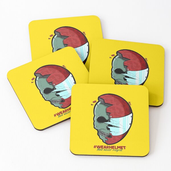 Item preview, Wear Helmet | Awareness Design | Ride Safe designed and sold by IamSoMad.