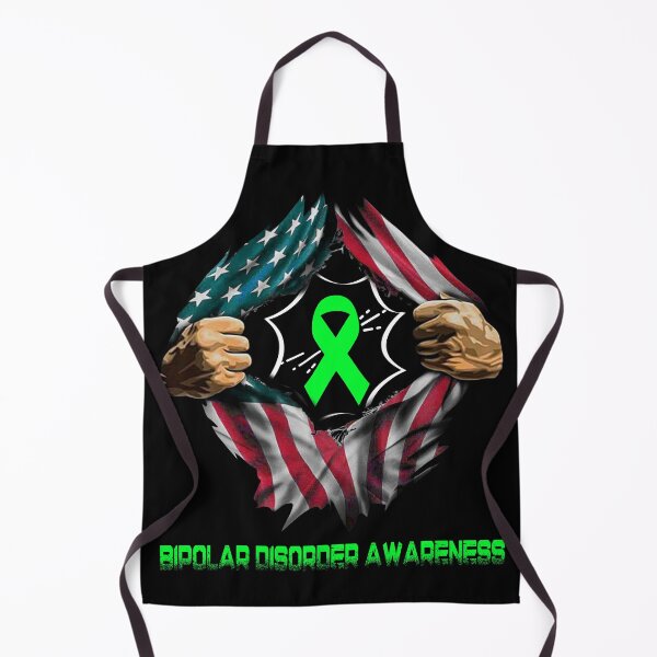 Item preview, Bipolar Disorder Awareness American Flag designed and sold by ArangoaStore.