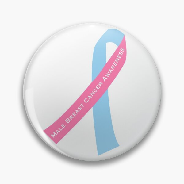 Item preview, Male Breast Cancer Awareness Ribbon designed and sold by laureras.