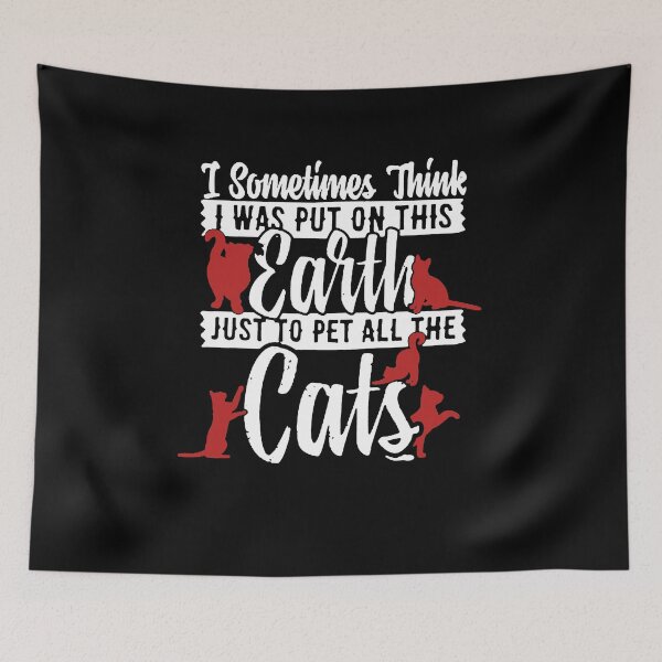 Item preview, Pet all the cats - Awesome cat owner Gift designed and sold by Teenation9.